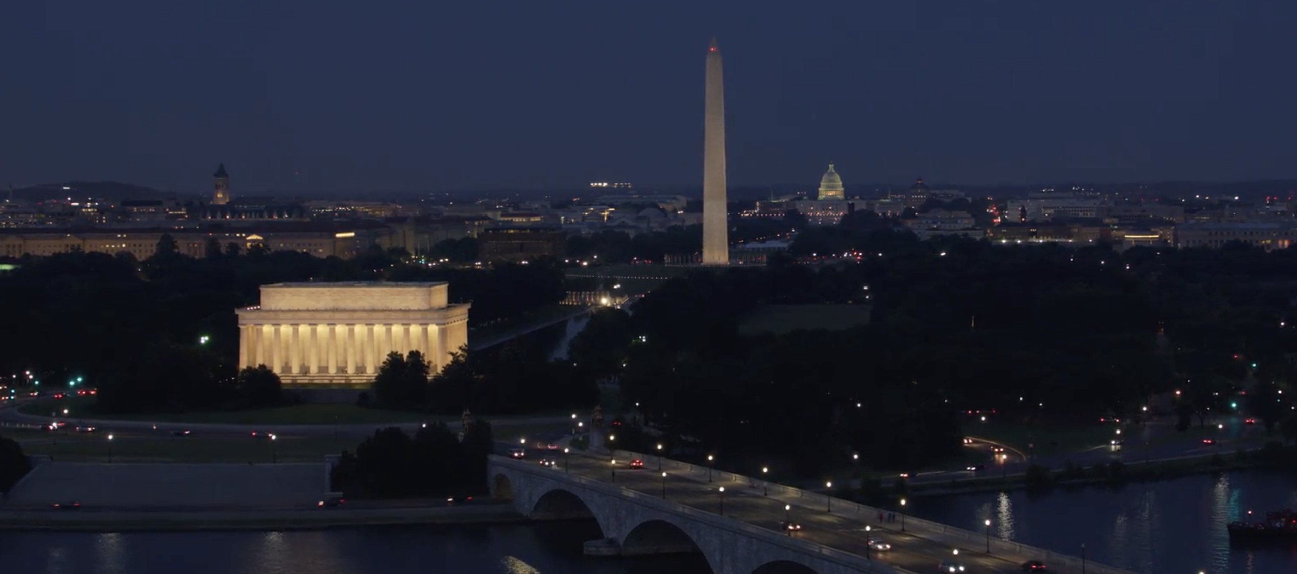 DC at night
